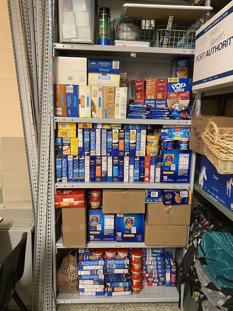 KC_4K's tweet photo. We are ready! Today we moved everything back to the high school from Reinecker’s (thank you SO much). We will begin packing bags again next week. https://t.co/YJd0oXA2R0