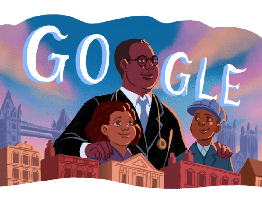 Big up  @GoogleUK for paying homage to the great Dr Harold Moody - a Black British hero who's name should be in every kid's history book. But, as you're unlikely to see him there, let me educate on the man many regard as the UK's Martin L. King.