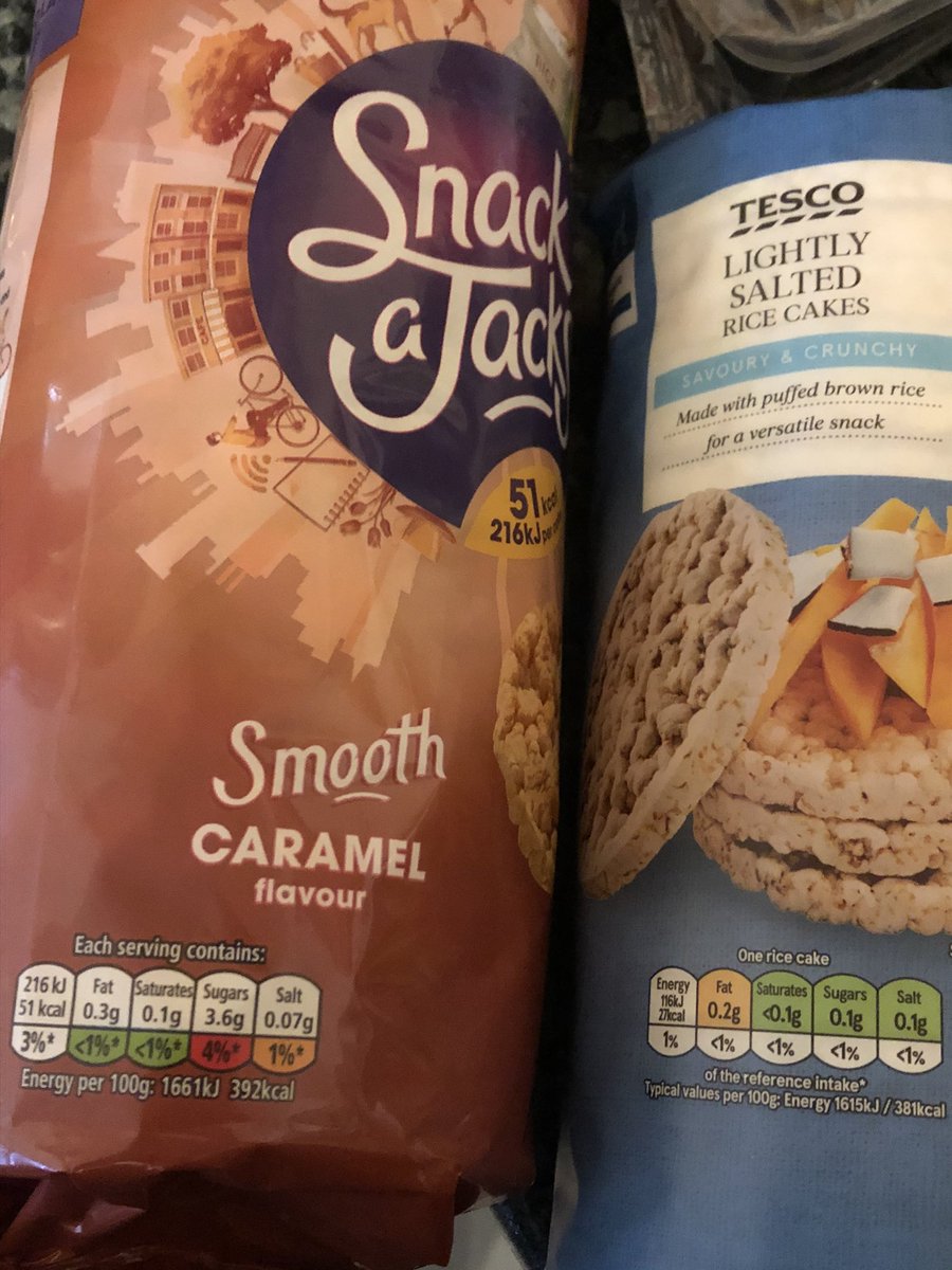 starting w sweet shit.. i got halo top best flavour, powdered pb (56 cal for a rlly big blob when u mix w water lol), my fav flavoured rice cakes (also plain ones) and some dessert by halo top?? 146 a pot which is fucking insanely high but its p big tbh. bad angle