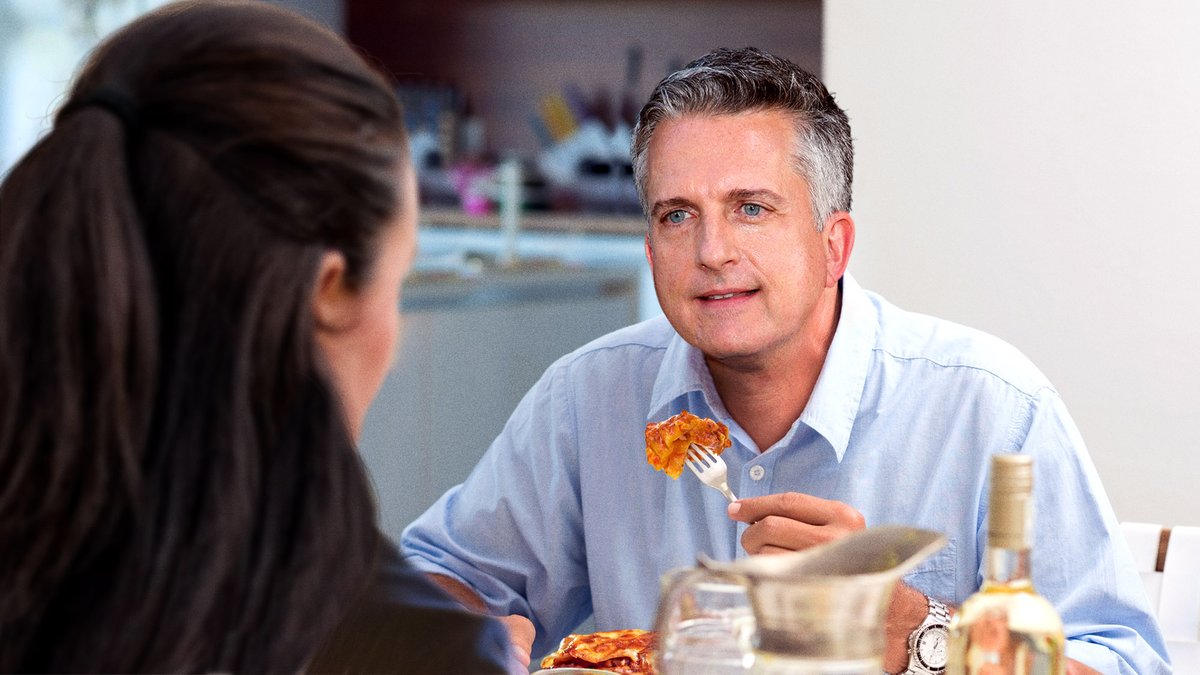 TheOnion's tweet photo. ‘I Still Think The 1986 Boston Celtics Were Better,’ Says Bill Simmons Critiquing Wife’s Lasagna https://t.co/VUJDaPyWsY https://t.co/akhmJtQa29