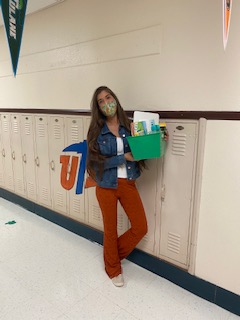 1st Door Prize Winner of the Year! Congratulations Ms. Ramos.