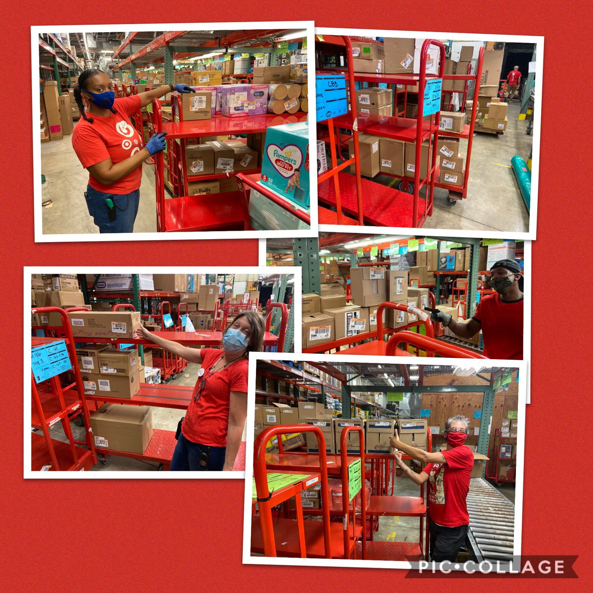 AmandaT0353's tweet photo. T0353 sort team working hard in the back, to help drive efficiency on the floor. Continually proud of this team. #labelsout #efficiency @LizzyC1313 @Bridget_Hughes9 https://t.co/Q1n5IBv12y