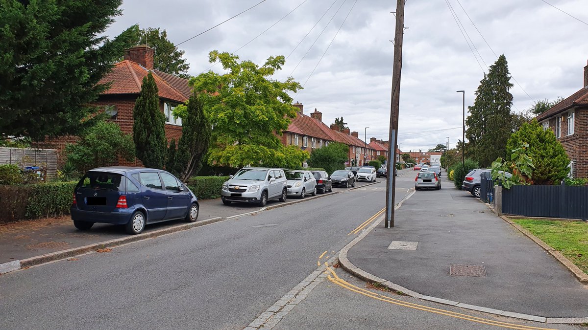 I'm all in favour of a national ban on pavement parking (you can contribute to the consultation here:  https://www.gov.uk/government/consultations/managing-pavement-parking) but we need proper enforcement.