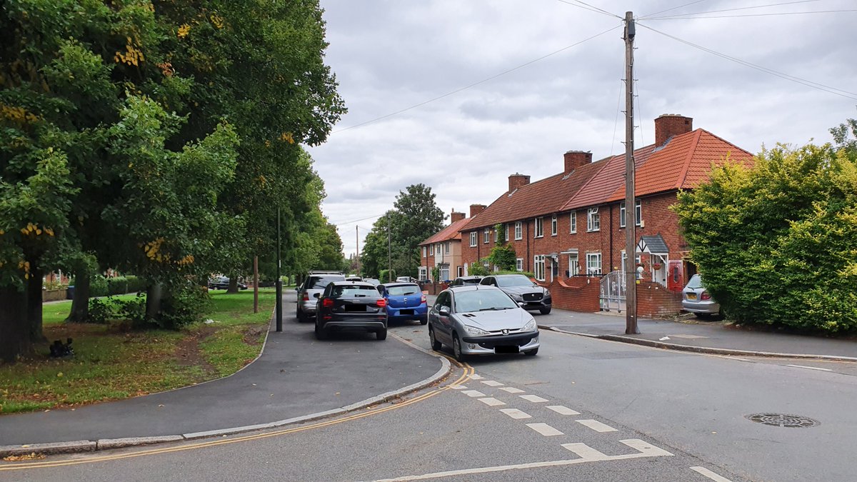 I'm all in favour of a national ban on pavement parking (you can contribute to the consultation here:  https://www.gov.uk/government/consultations/managing-pavement-parking) but we need proper enforcement.