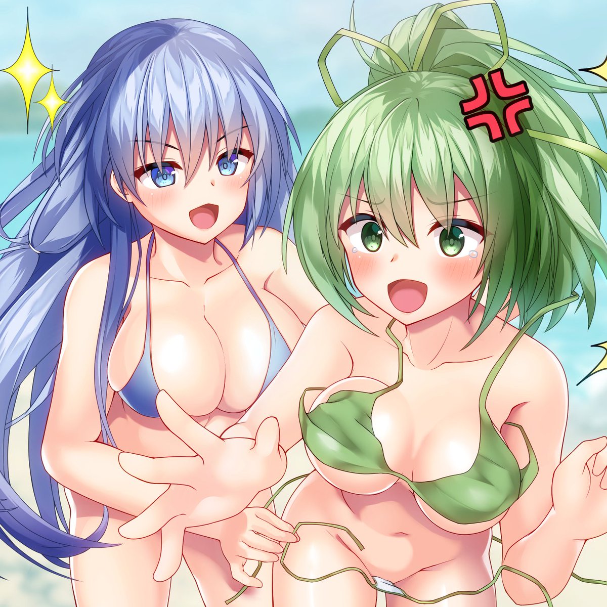 まだ暑いので夏
よって水着描いても問題ない 