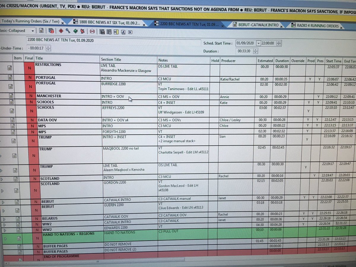 Tonight at Ten with @huwbbc and @MackenzieAl @TomBurridgebbc @branwenjeffreys @AlexForsythBBC @bbclornag @OrlaGuerin @huwbbc #BBCNewsten