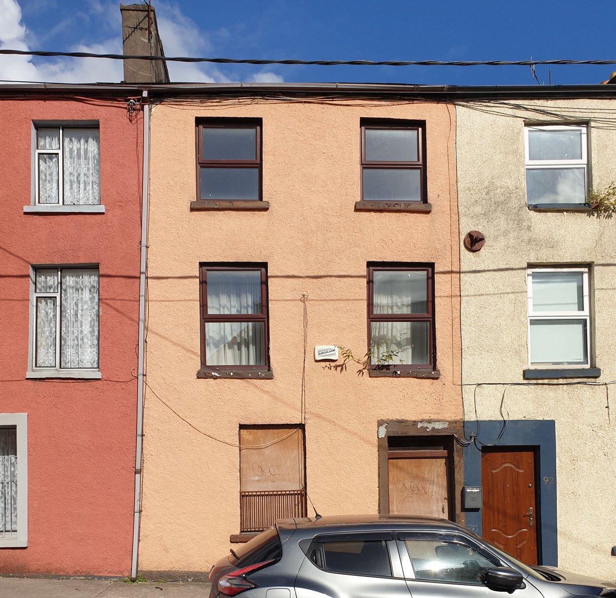 another empty property in Cork, facing onto an old city streethopefully the boarding will come down soon & it becomes someone home again #dereliction  #not1home  #heritage  #socialcrime  #respect  #homeless