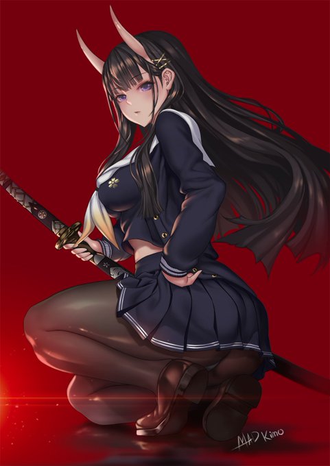 #能代(アズールレーン)  #Noshiro (Azur Lane) #アズールレーン #벽람항로 #黒セーラー #black sailor uniform #セーラー服 #세일러복 
https://t.co/eLVPxHMFZ6 