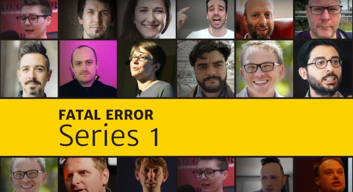 fatalerrorblog's tweet photo. 1/ As we get ready to launch Series 2, we're taking a moment to thank all our guests for Series 1 and post a short recap of what we learnt: https://t.co/z5ehXt3x9W https://t.co/LddB8wKt4k
