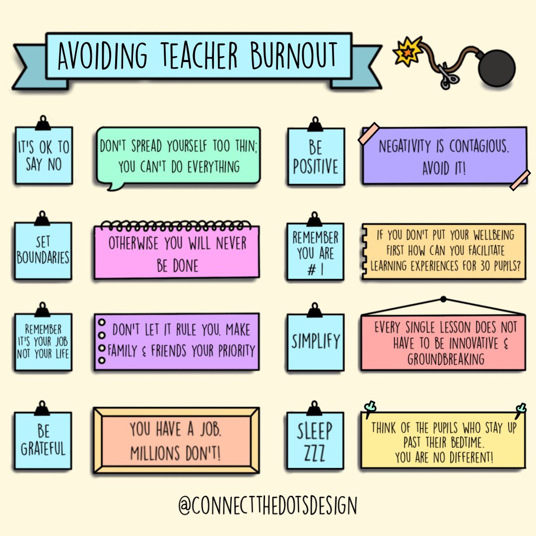 Have a read, fellow teachers #teacherwellbeing #BackToSchool
