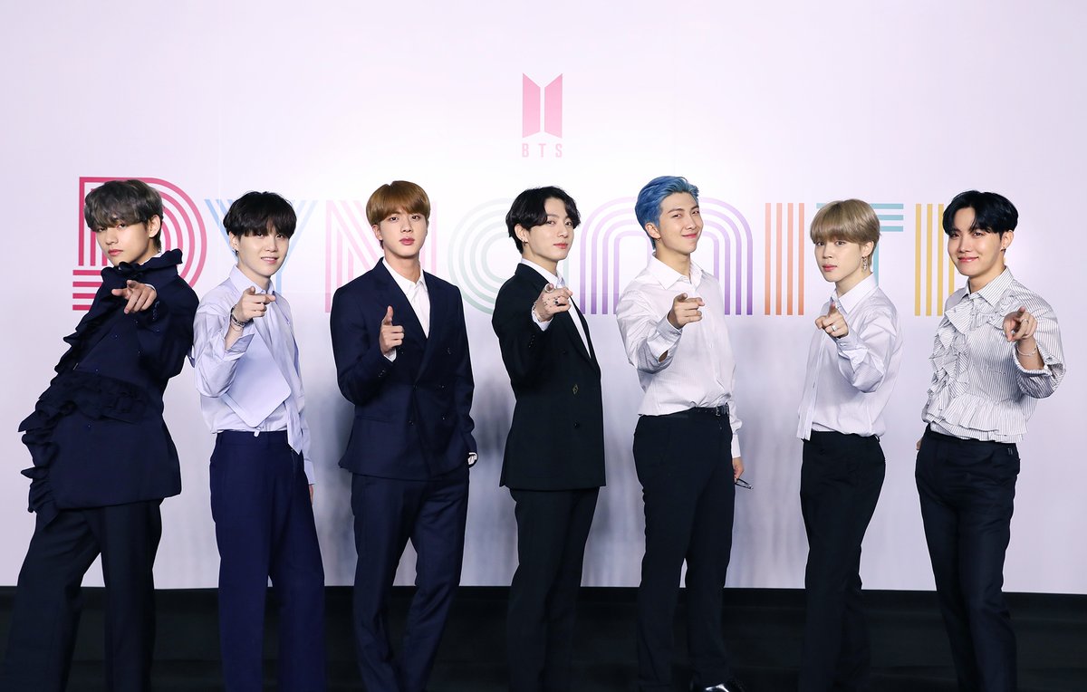 The surprise media event celebrating the success of "Dynamite" is beginning soon!  @BTS_twt members will be sharing their thoughts and reactions about topping the Billboard chart. Stay tuned in our thread to get live updates.