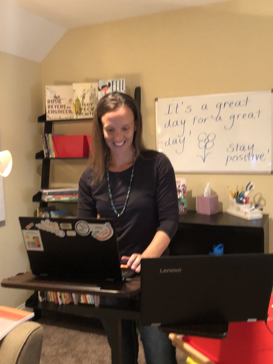 Emily Parker (@lcpsmrsparker) on Twitter photo Making the best of all of this! ❤️ So thankful for the parents who took time tonight to join me for Back to School Night! Smiles go a really long way, even over the computer screen! <a href="/RoundHillES/">Round Hill Elem</a> Ready for an amazing year!! Making the best of all of this! ❤️ So thankful for the parents who took time tonight to join me for Back to School Night! Smiles go a really long way, even over the computer screen! <a href="/RoundHillES/">Round Hill Elem</a> Ready for an amazing year!!