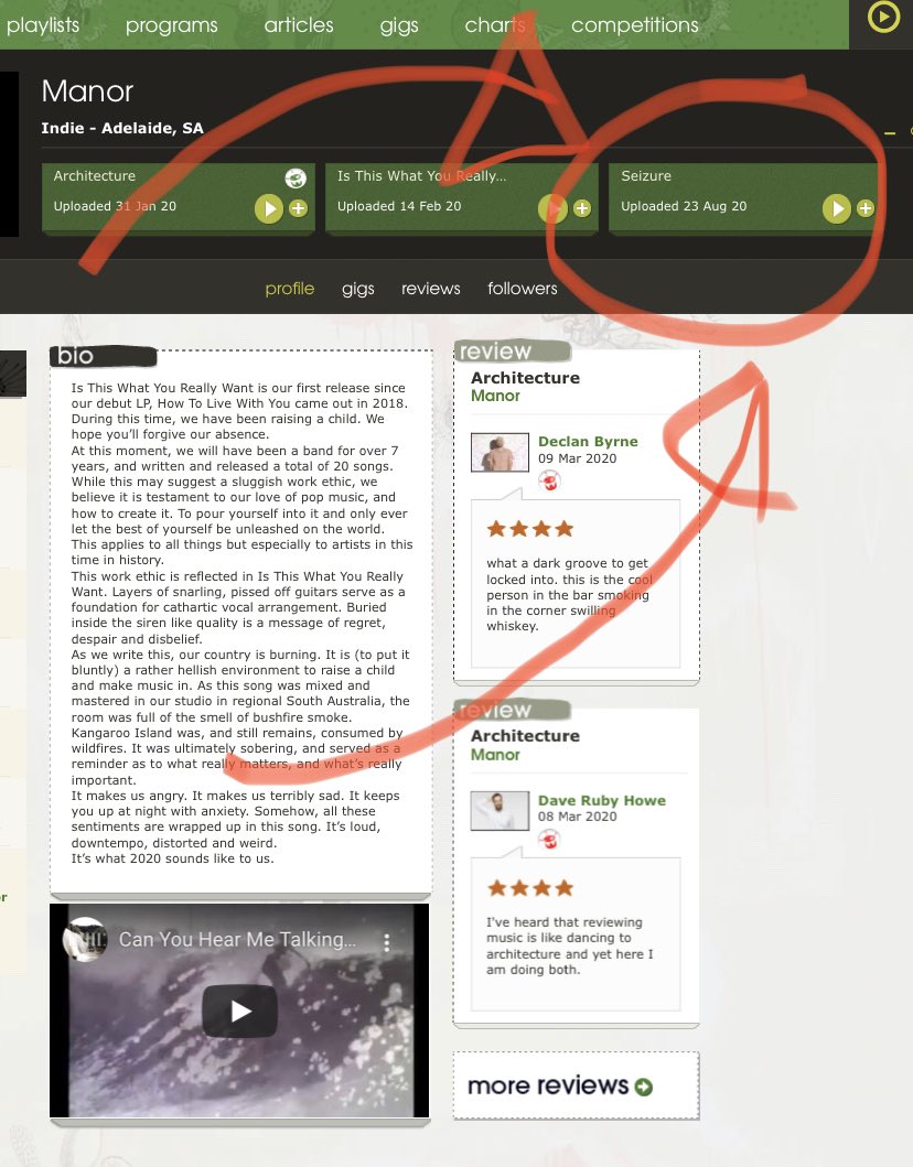 Our new track Seizure is up on <a href="/triplejunearthd/">triple j Unearthed</a> Chuck us a review and we’ll love u 4eva ❤️
