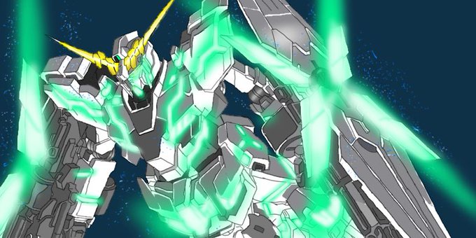 ユニコーンガンダムのtwitterイラスト検索結果 古い順