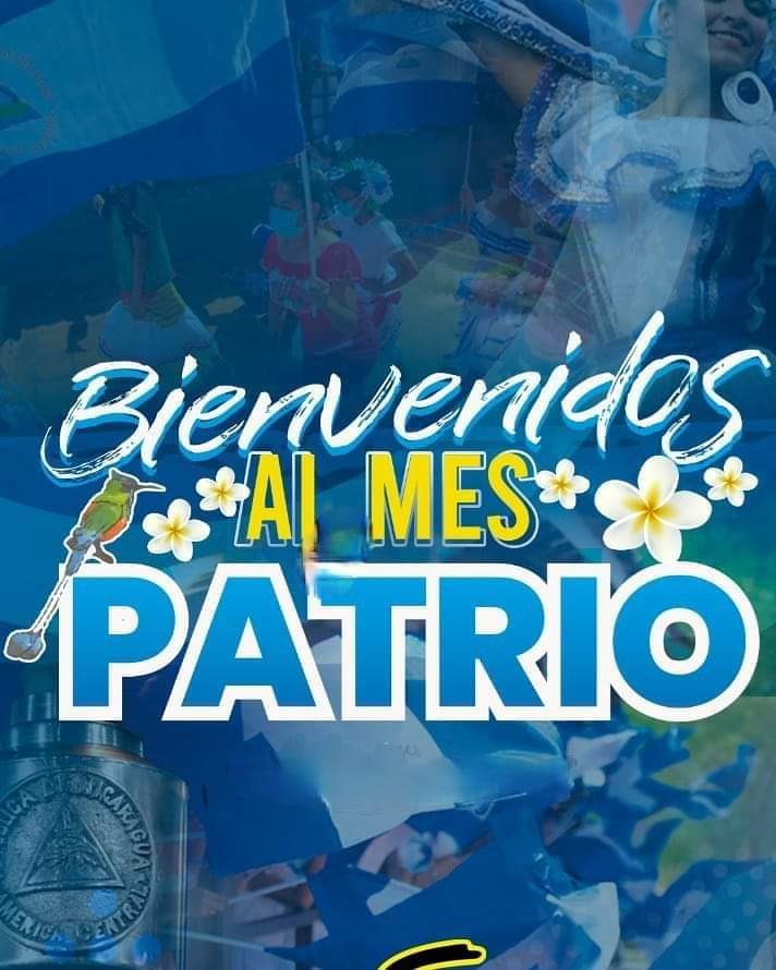 Bienvenido Septiembre mes patrio. A celebrar todos en amor y paz 
#OrgulloPatrio #01Septiembre