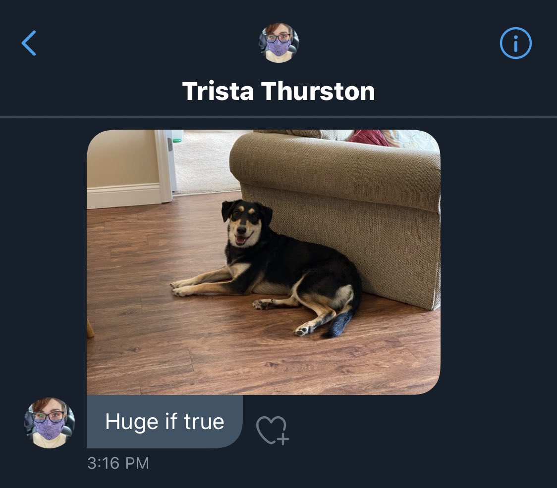 Can someone confirm if true  @tristathurston