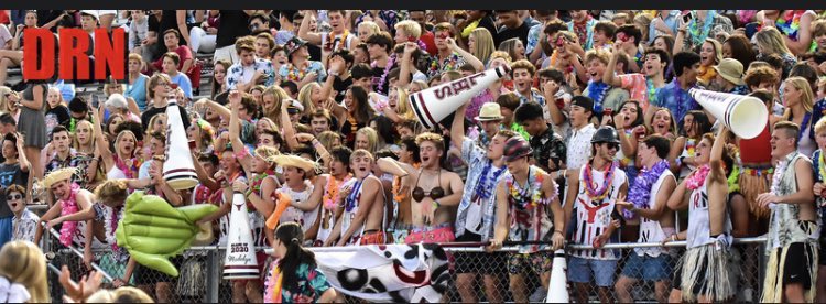 dadsrednation's tweet photo. First Game of the year this Friday against the Campbell Spartans @ The Horn....Tie Dye Out🤘🤘 Bring your powder and bring your moms! Tailgate @ 6:15 in the gym lot! https://t.co/6fM2KxhRuP