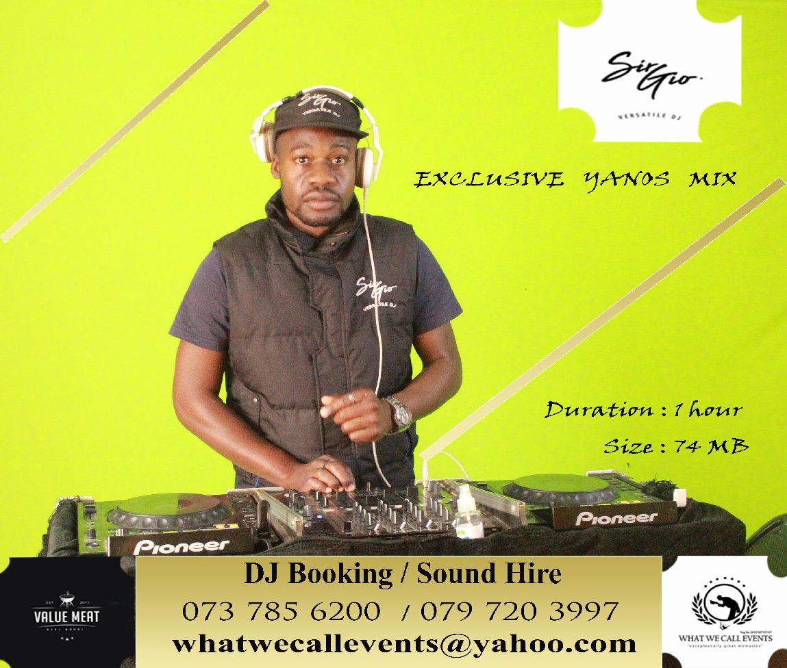 VersatileSirGio's tweet photo. The Waiting its Over...... 

SirGio (Versatile Dj) - Exclusive Yanos Mix 
Duration - 1hour 
Size - 74 mb

Download Link👇
https://t.co/0AUtvWzA1X

YouTube
https://t.co/4E4Gx7e5wr

Download /Listen/Share

Kindly Subscribe on my YouTube channel 

https://t.co/5rLsgBpamX

For More https://t.co/AXdK7ycxjw