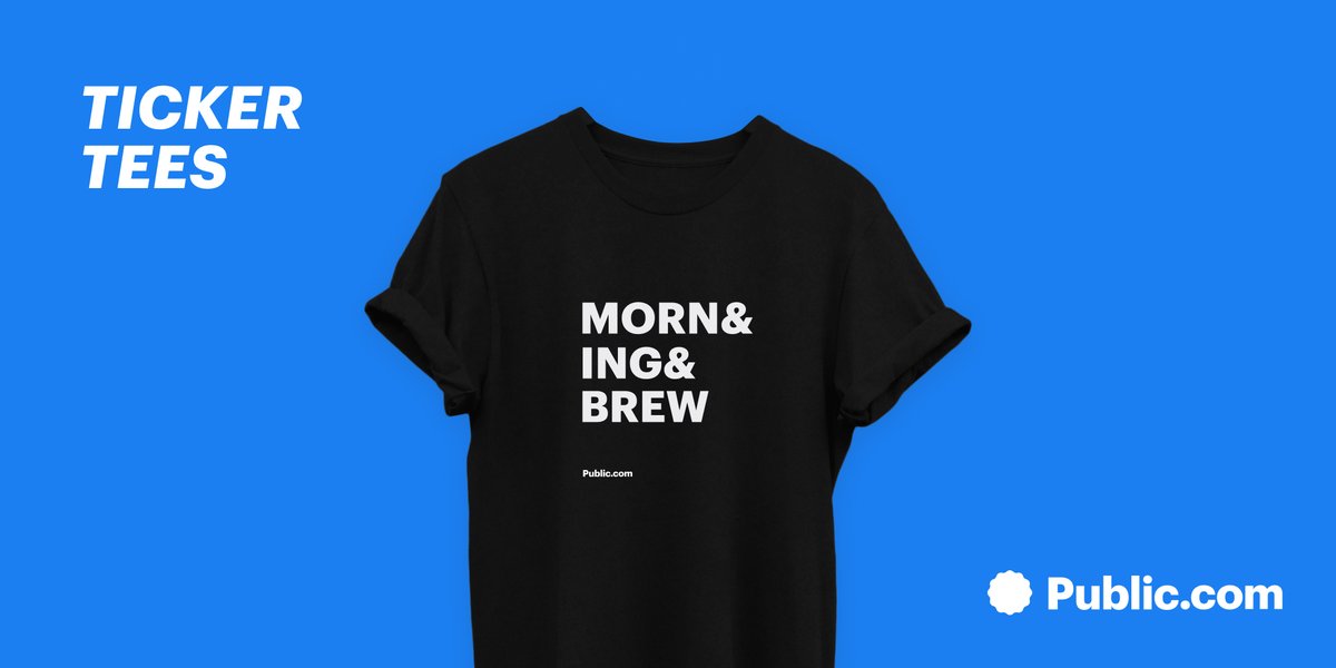 MorningBrew's tweet photo. We're not done with the free stuff....

@public made the Brew our very own, limited edition T-Shirt

there is only one of these in existence so it's actually the rarest piece of Brew swag on earth

LIKE + RT TO ENTER

(and make your case in the comments, we're easily persuadable) https://t.co/i2ZdChB2uS
