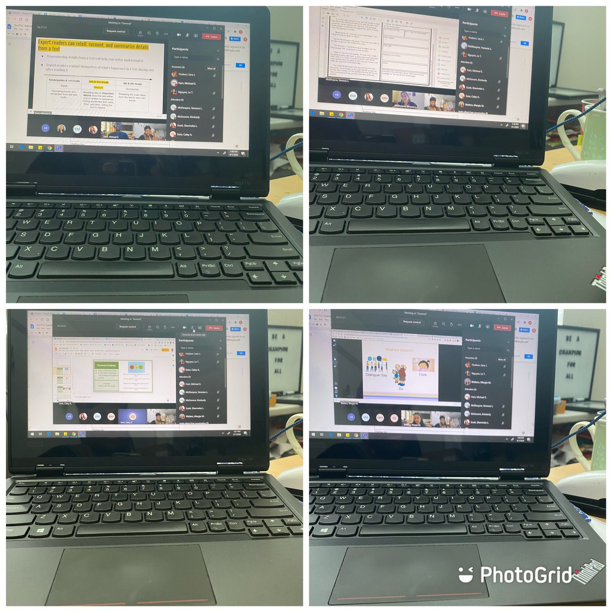 Shoutout to UPE’s 3rd grade team! They were given a standard &amp; had to model an instructional strategy for the team. We saw graphic organizers, Nearpod lessons, videos, &amp; so much more! #PLCs #UPEStrong  <a href="/UnionParkES/">Union Park Elementary OCPS</a>