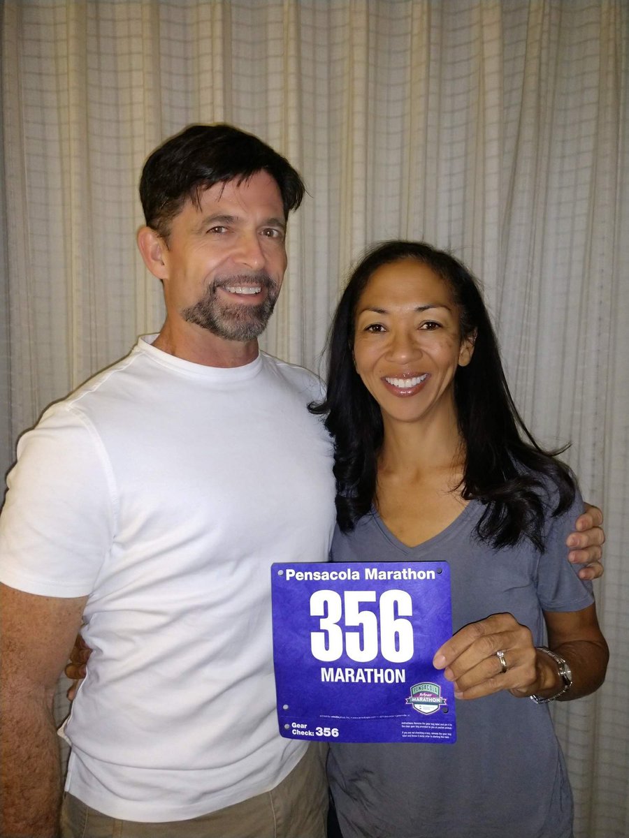 8/ So in the doctor’s office while waiting for the nurse she got on her phone and found a marathon in 2 days, 465 miles away in Pensacola. She registered and the next day we drove there. She was not ready since she had just run 20 miles, but this was her last chance before chemo.