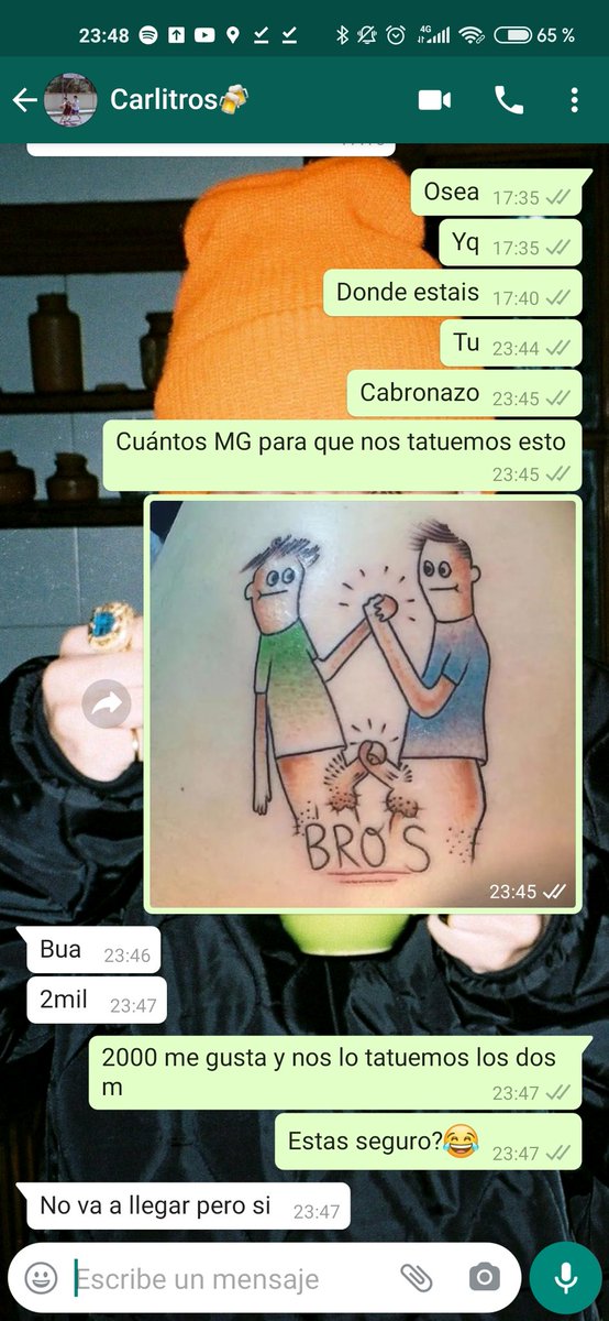 No va a llegar ni de coña.