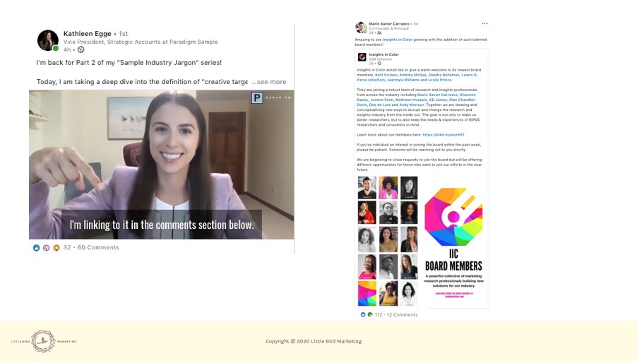 LittleBirdMktg's tweet photo. Social scales and its not just for the sales department! @LittleBirdMomma shows how @paradigm_sample and @ThinkNowTweets harnessed the power of social correctly to leverage personal networks for both professional and brand benefit. This at @fuelcycleinc #FCConnect this morning. https://t.co/51DCWX59wp