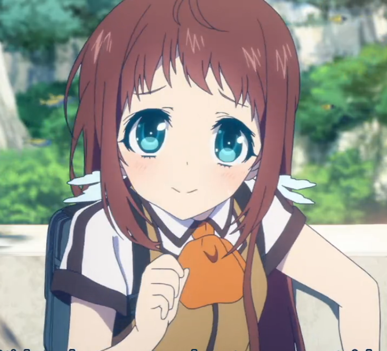 they are also present in some animes. here's Manaka from "Nagi no Asu kara"