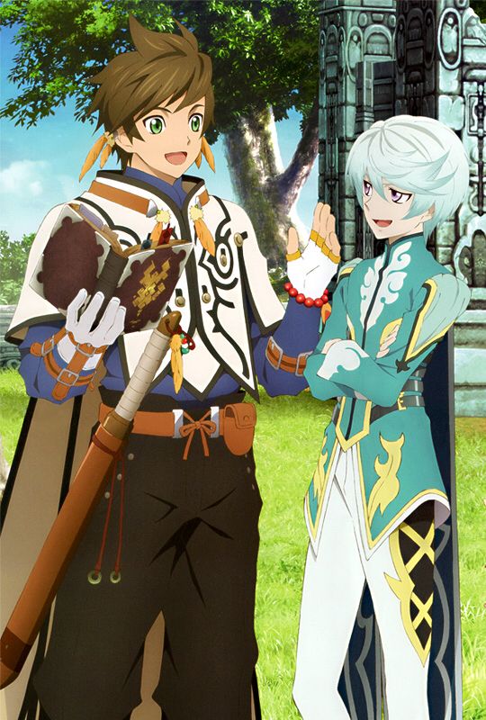 Most striking similar to Hyuka's outfit tho is Sorey from "Tales of Zestiria the X" *note that Tales from Zestiria is a game"