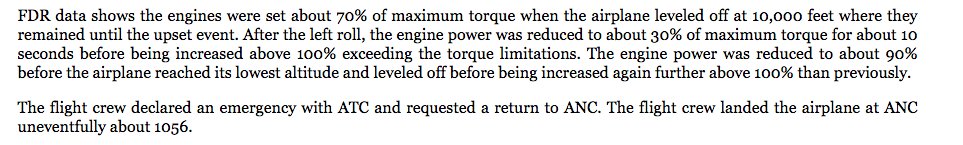 Flight Data Recorder data provides enormous evidence of how the aircraft struggled throughout the descent. Here’s a bit - read the report for full information. /7