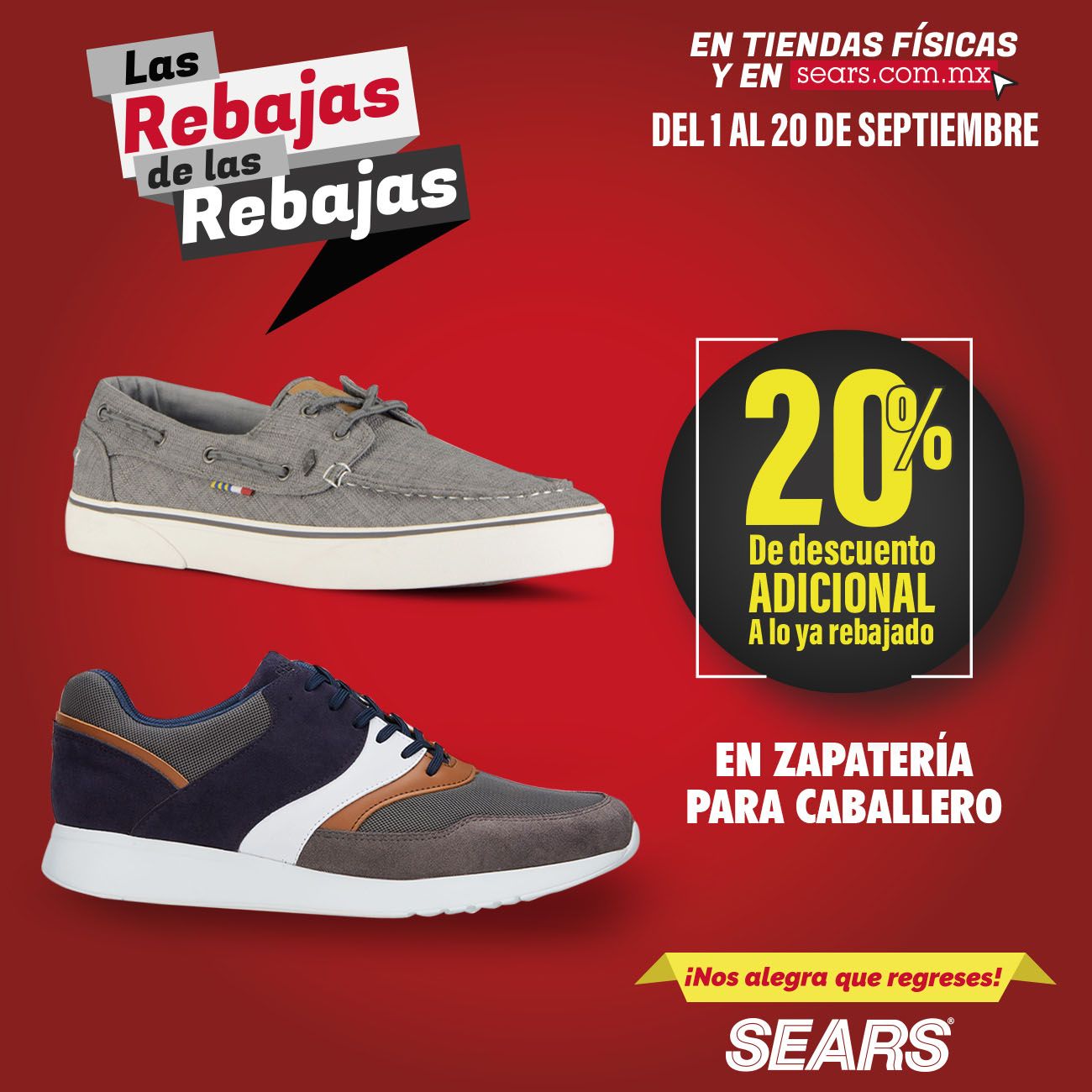 Zapateria sears mexico sale