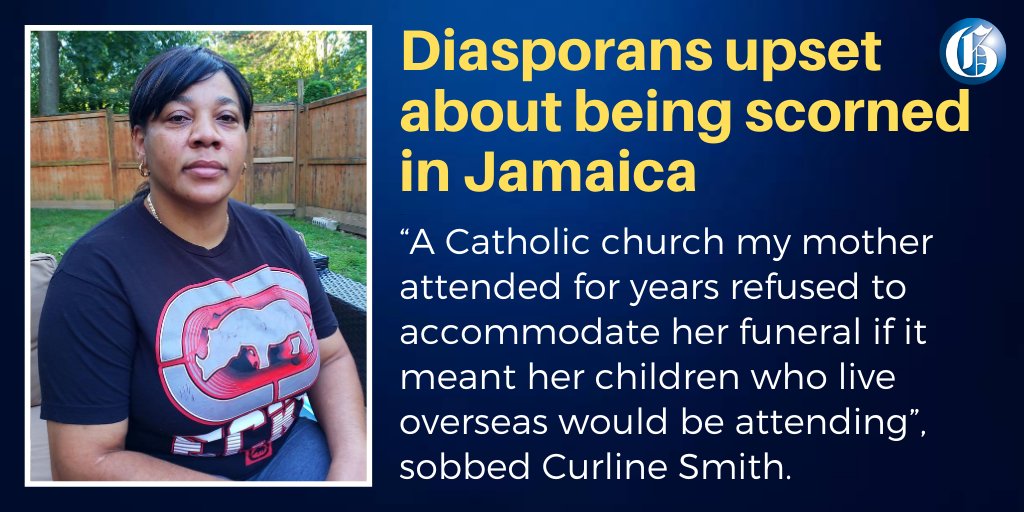 JamaicaGleaner's tweet photo. A growing number of non-resident Jamaicans are complaining that they are being scorned while visiting the island. Read more here: https://t.co/1MUpwKVwpg #GLNRToday https://t.co/JWiYetaJSj