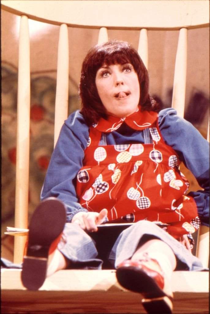 Happy Birthday to Lily Tomlin who turns 81 today!  Pictured here on Rowan and Martin\s Laugh-In. 