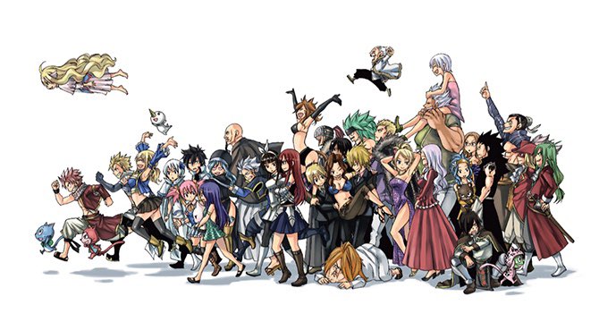 fairy tail but it’s fairy rail me:a very important thread on how hot the fairy tail men and women are