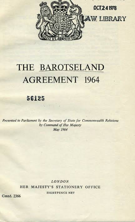 t4/ In 1964, Barotseland joined Northern Rhodesia (Zambia) before independence via Barotseland Agreement.