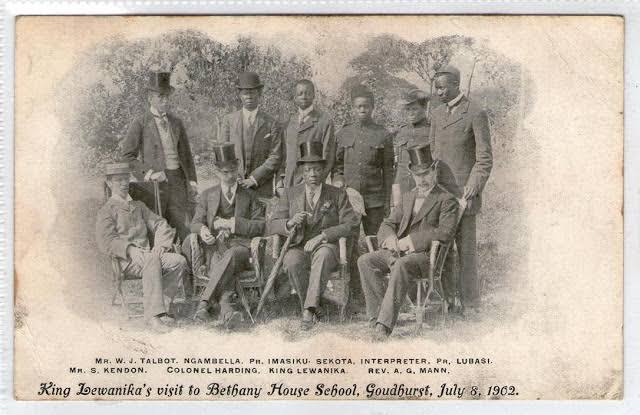 t15/ 1902- King Lewanikas to Bethany House School