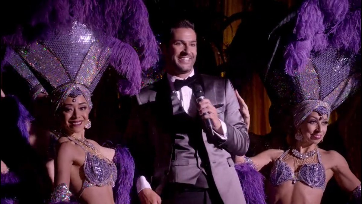 Tom Ellis singing, that's it, that's the tweet.