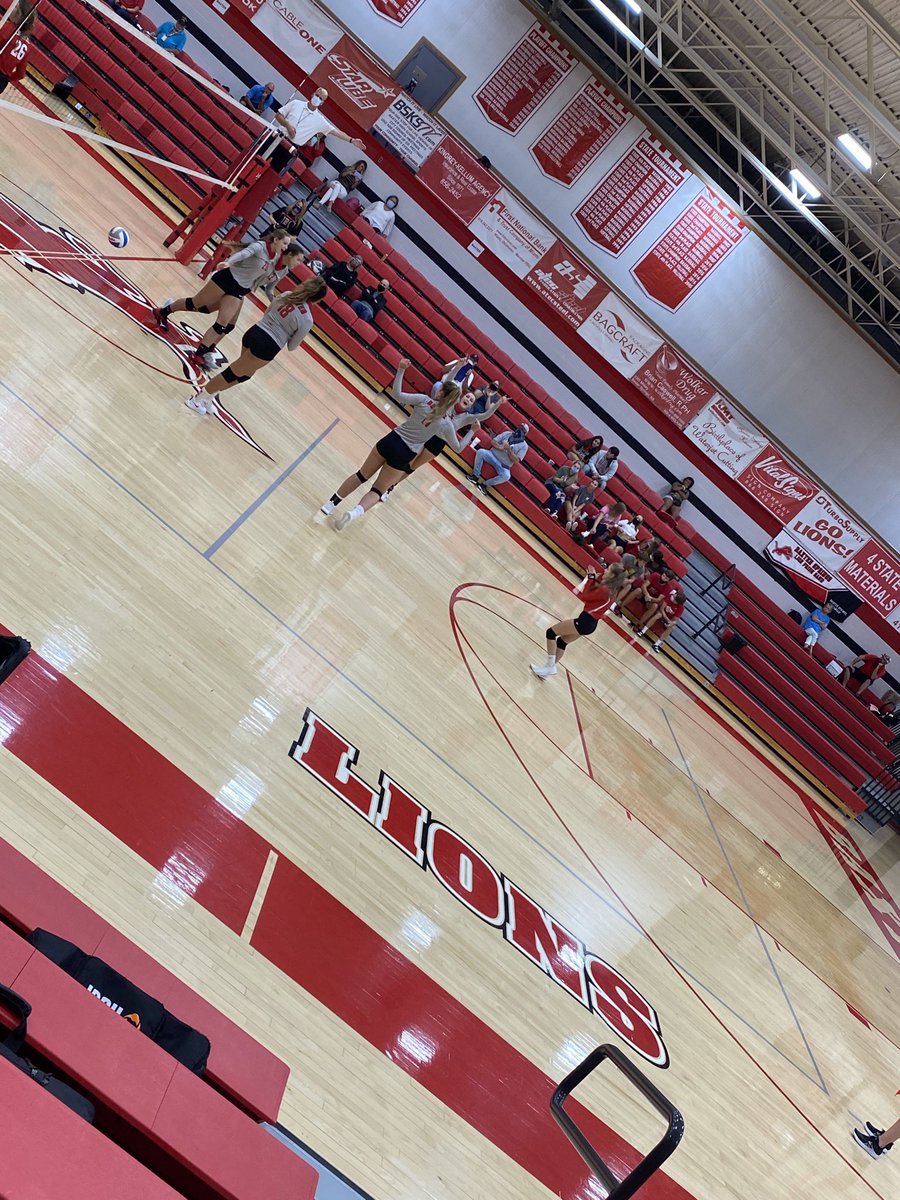 Baxter_Lions's tweet photo. The 2020 volleyball season is underway!!! Catch us live on our Facebook page. Go Lions!!! 🦁 https://t.co/WU2MPVBRUe