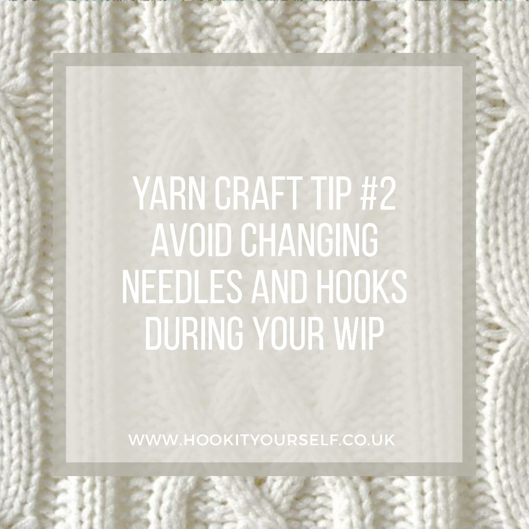 Tip #2 is all about your hook and neeedles and how switching whilst completing your project can be an issue.
A 4mm size from one brand can be different from another brands 4mm.
#crochet #knitting learntocrochet #knittingtip #crochettip