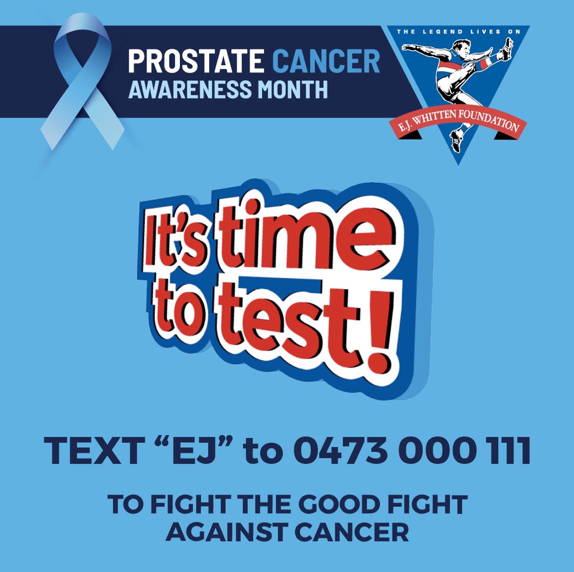 International Prostate Cancer Awareness Month. Let’s Fight the Good Fight #menshealth