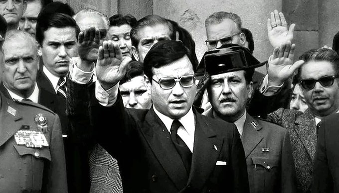 EoghanGilmartin's tweet photo. Why is the @eu_eeas defending the Francoist Minister Martín Villa from crimes against humanity in an Argentinian court? Is that the official diplomatic position of the European Union - defending Spanish fascists from prosecutions? Commissioner Phil Hogan was forced to resign... https://t.co/4eMS08w42J