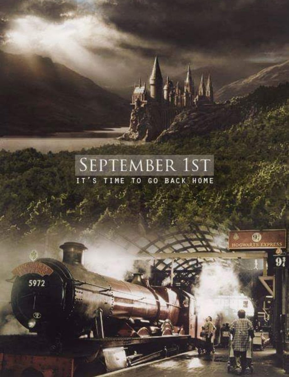 Fig_119's tweet photo. Hogwarts starts their term today. Do you think they are virtual? Hope everyone has a magical school year https://t.co/tAHU5vcf6K