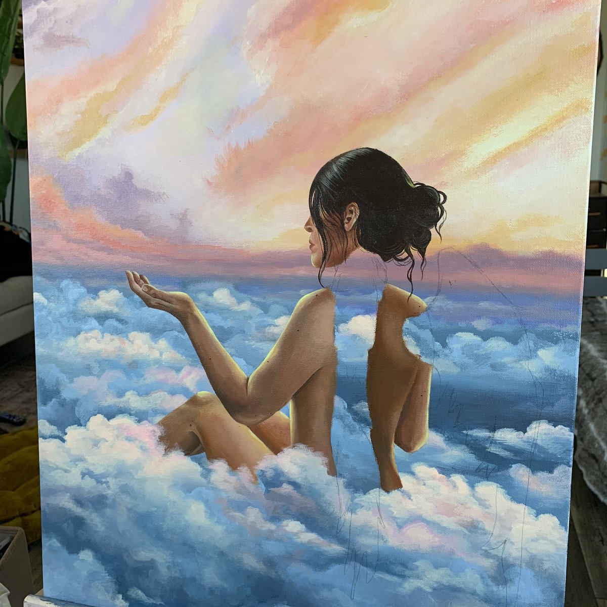 sincerelyart's tweet photo. i really can’t believe i’m painting this.. 😩 https://t.co/3xR8NDOpib