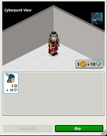 Habbo_Aurora's tweet photo. Retweet to win the new cyberpunk visor ♥

Ends in ~24 hours https://t.co/GNDWKcljtt