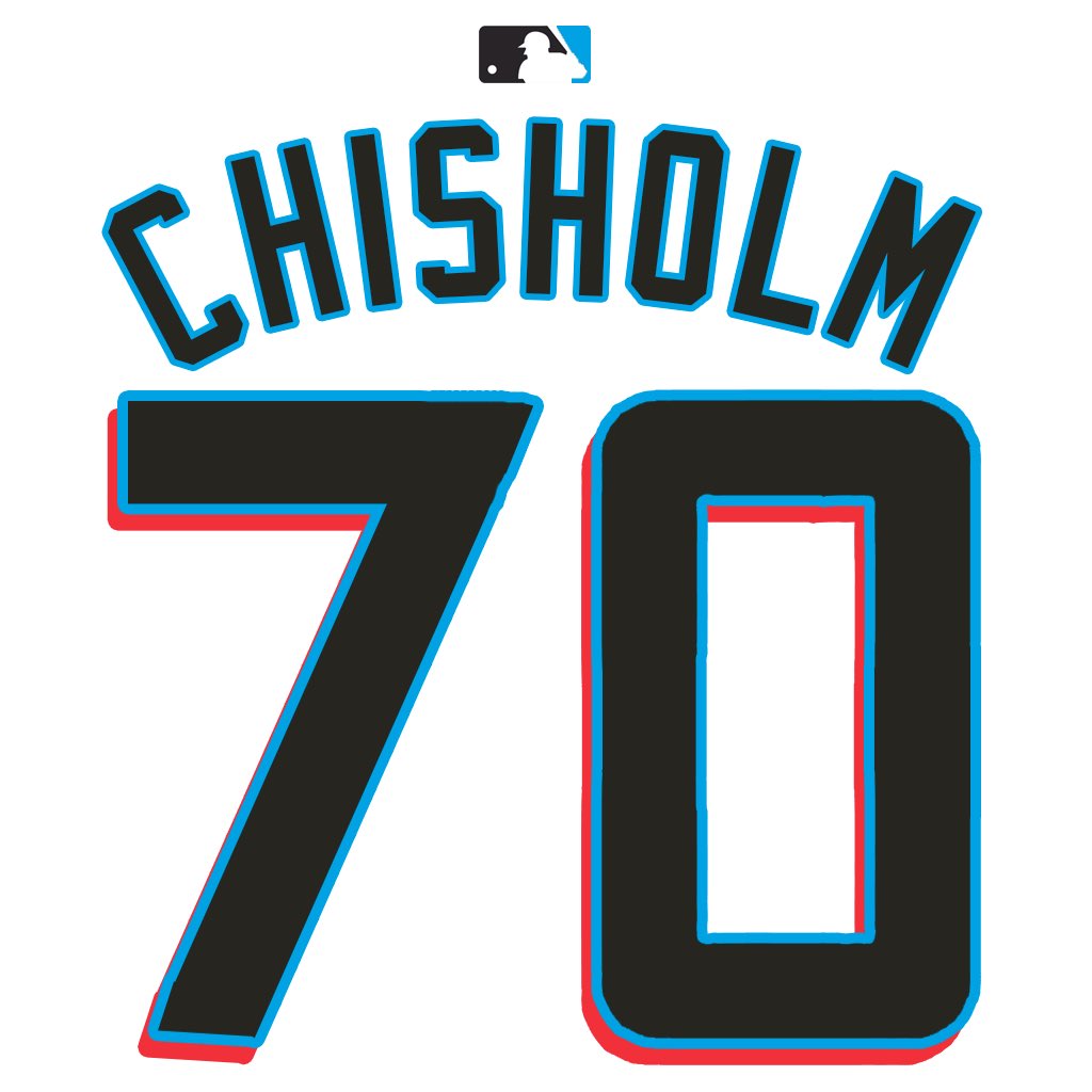 MLB Jersey Numbers on X: INF Jazz Chisholm (@j_chisholm3) will wear number  70. Last worn by RHP Nick Anderson in 2019. #Marlins   / X