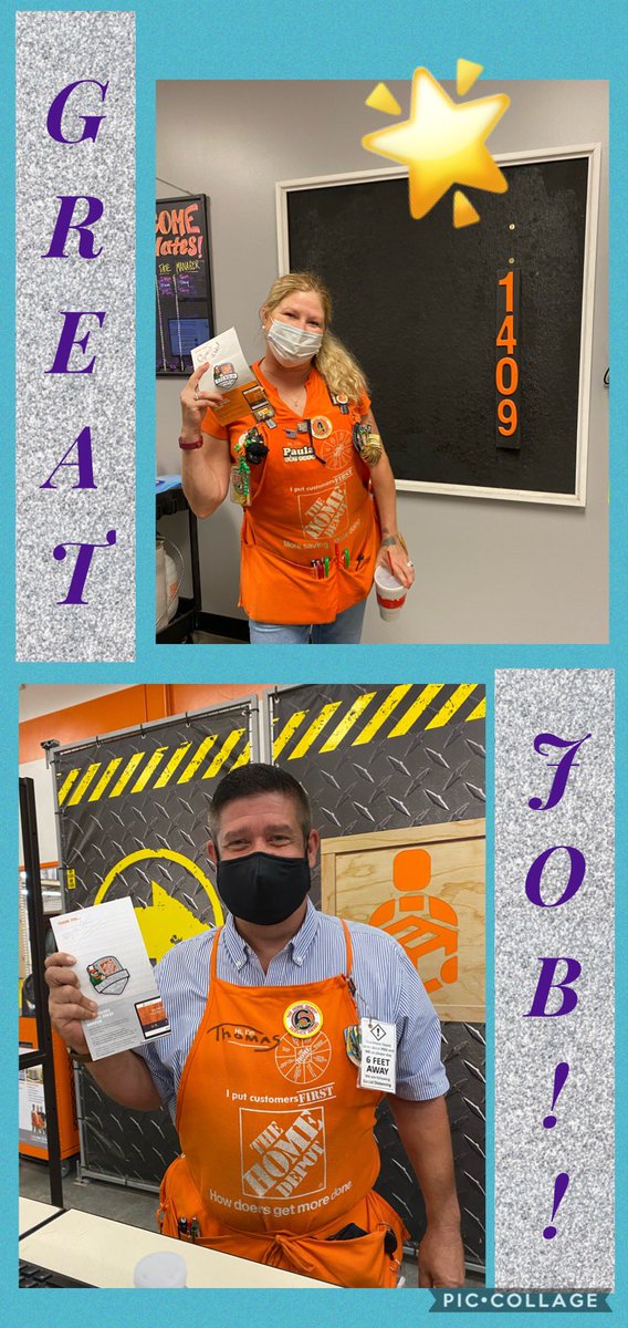 Way to go Paula and Thomas on your milestone awards!!💥