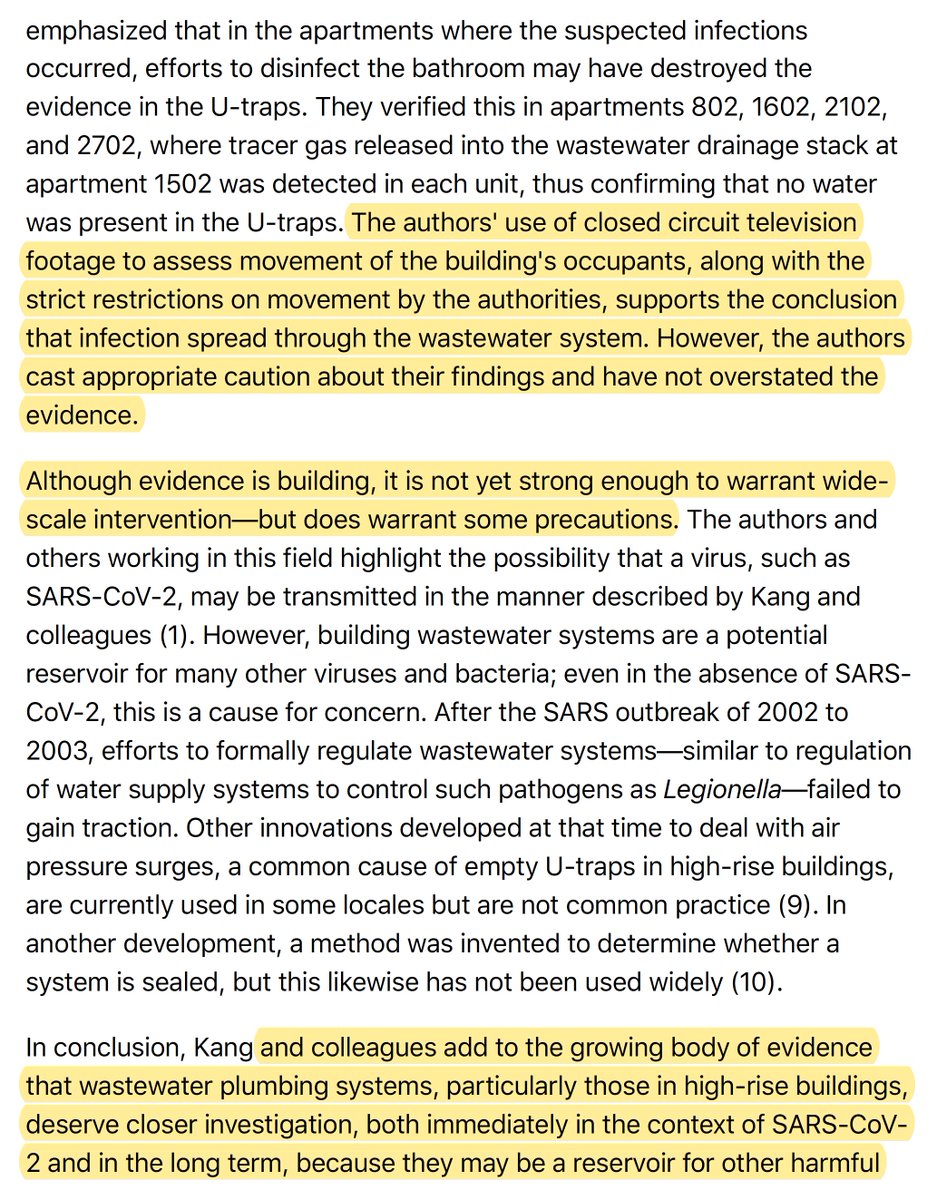 I couldn't resist: whenhits the fan.Here's the editorial  https://www.acpjournals.org/doi/10.7326/M20-6134