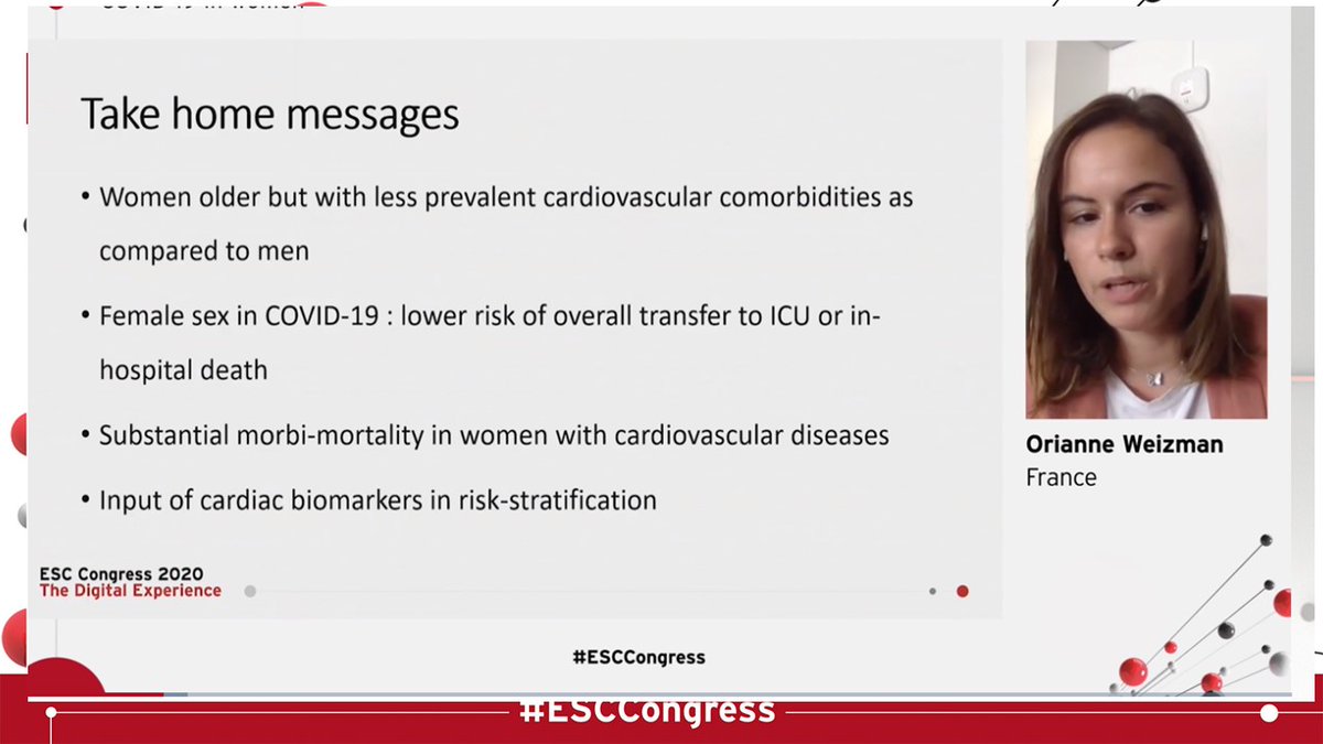 ...& now the science! In random order (depending on which I could find in my twitter thread most easily!) No 1.  #Covid and the HEART HTN, Lipids, Diabetes, CAD, heart failure, ALL associated with worse prognosis (critical events & deaths)Women have it less severely #EPeeps