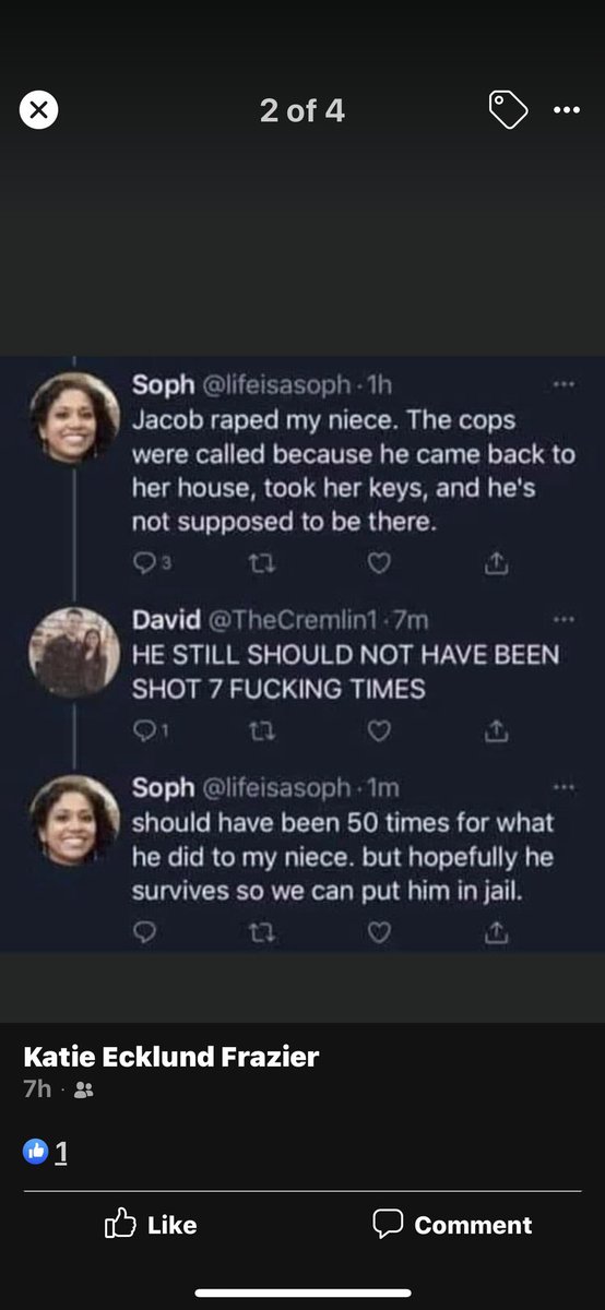 txaggal's tweet image. #JacobBlakeRapist