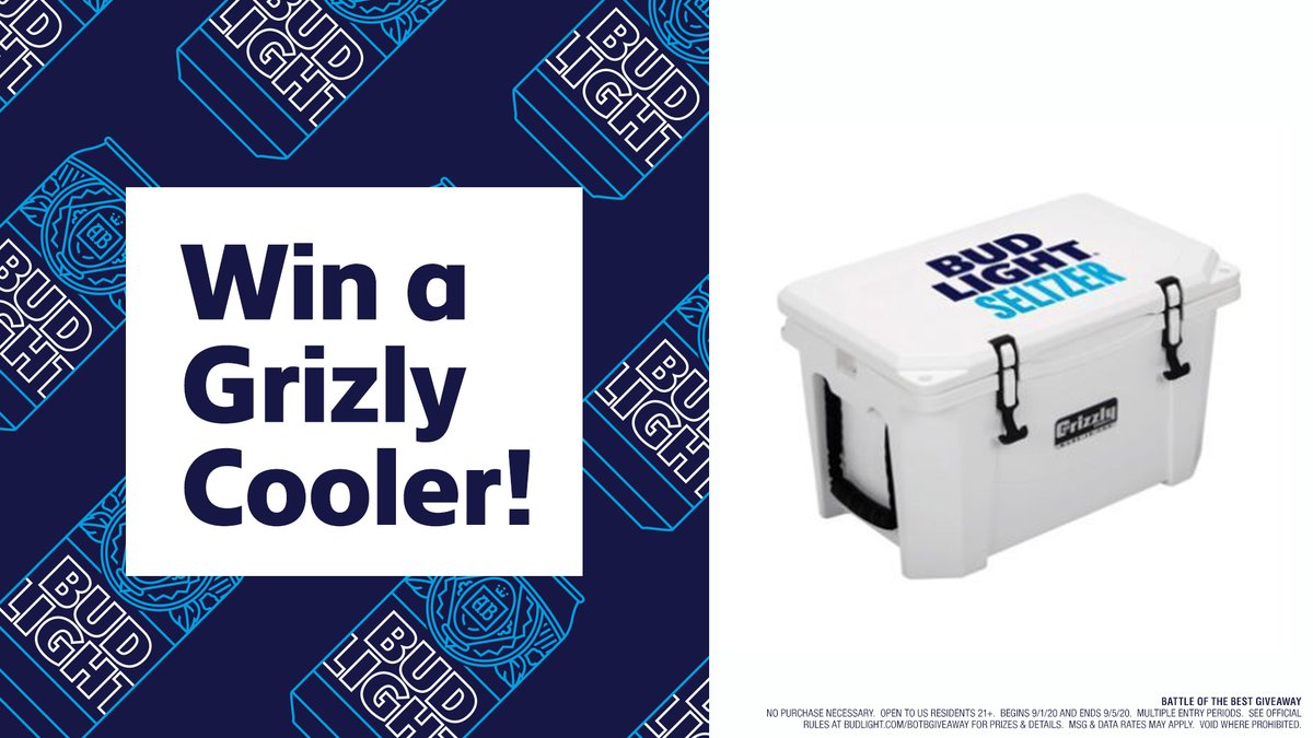 grizzly busch cooler